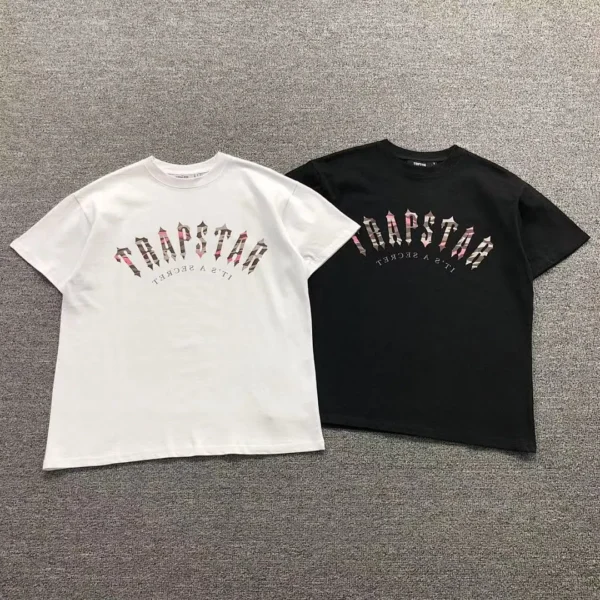 TRAPSTAR Arch Logo Red T-Shirt 111100563