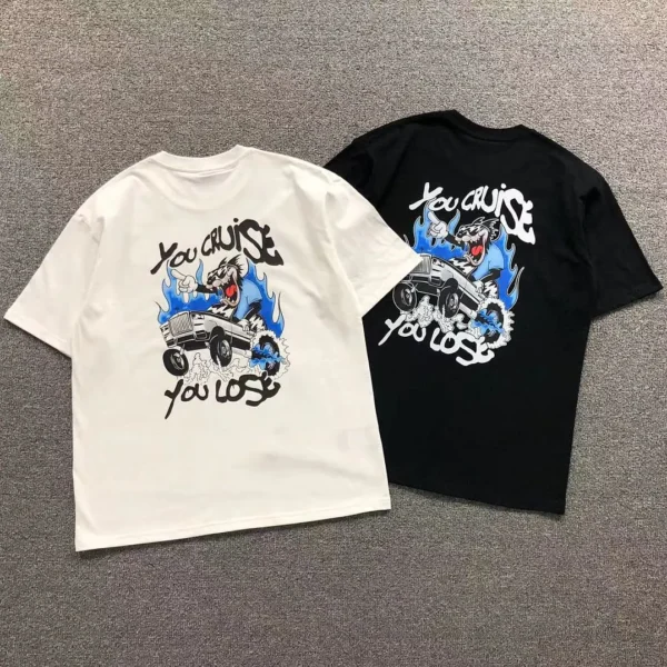 TRAPSTAR Cartoon Graffiti Print T-Shirt