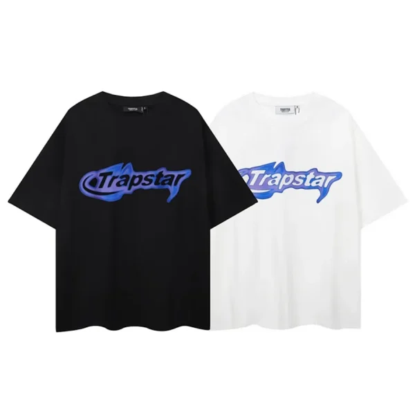 TRAPSTAR Chenille Logo Blue T-Shirt 152425