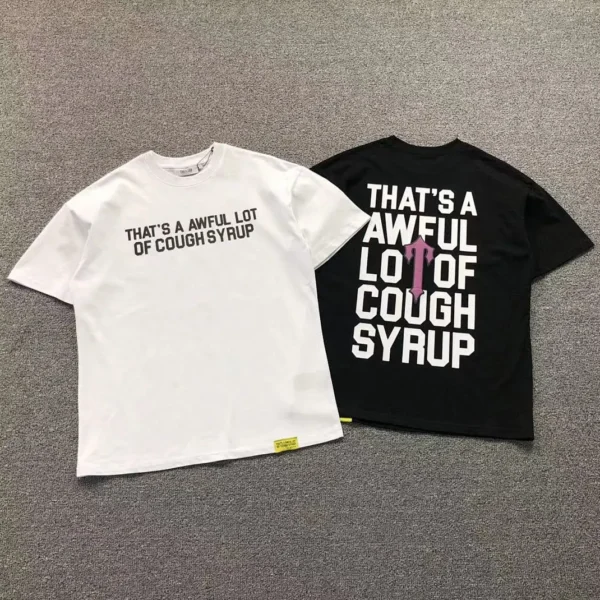TRAPSTAR Cough Syrup Print T-Shirt 212170578