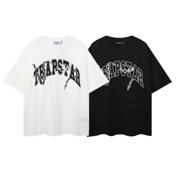 TRAPSTAR Crackle Logo Print T-Shirt 152535