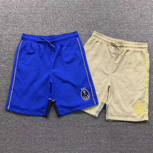 TRAPSTAR Crest Logo Blue Shorts 3105201263