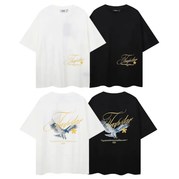 TRAPSTAR Gold Bird Print T-Shirt 152536