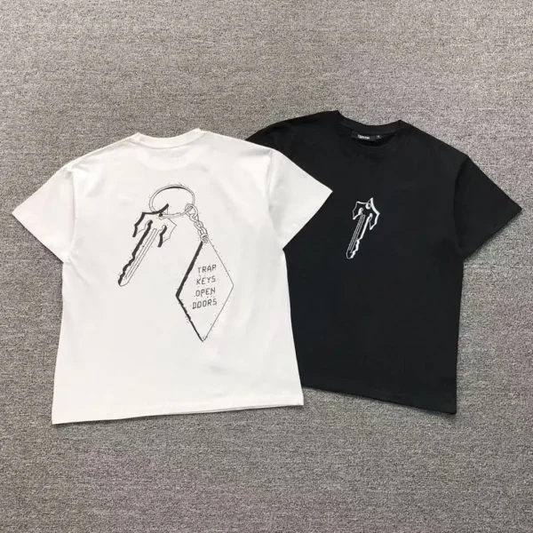 TRAPSTAR Keychain Graphic Print T-Shirt White