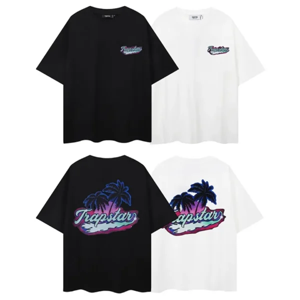 TRAPSTAR Palm Sunset Print T-Shirt 152423