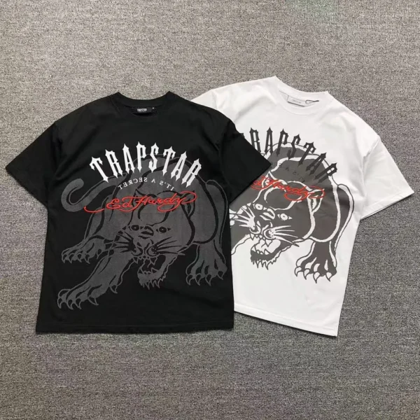 TRAPSTAR Panther Graphic Print T-Shirt 502250278