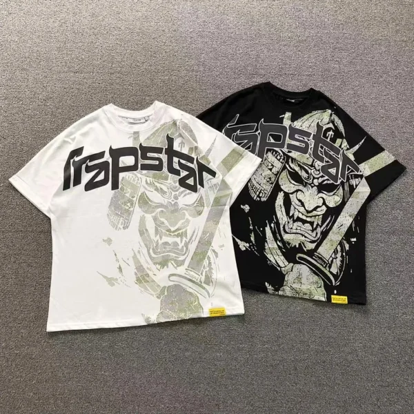 TRAPSTAR Samurai Graphic Print T-Shirt