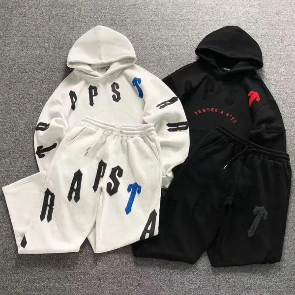 TRAPSTAR Scattered Letter Print Trousers Hoodie 3208260119