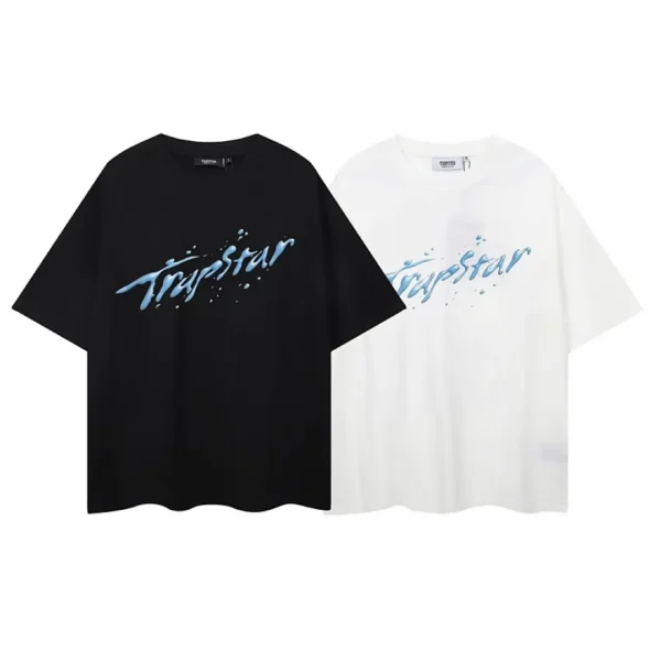 TRAPSTAR Script Logo Blue T-Shirt 152534
