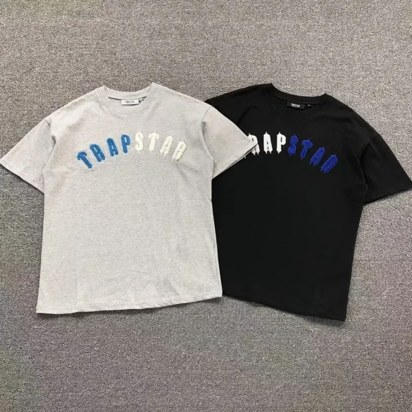 TRAPSTAR Tagline Logo Blue T-Shirt 212170878