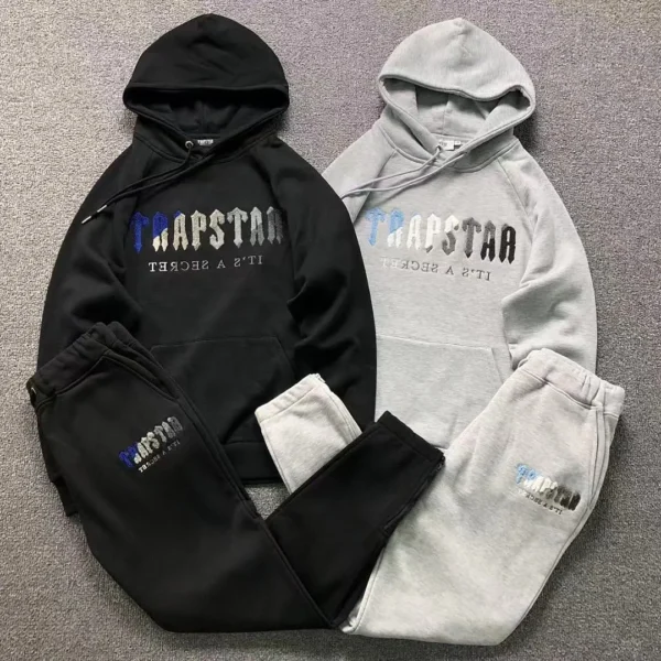 TRAPSTAR Tagline Logo Teal Trousers Hoodie 412280363