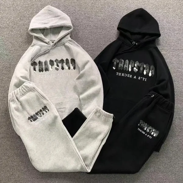 TRAPSTAR Tonal Tagline Logo Trousers Hoodie 5120205158