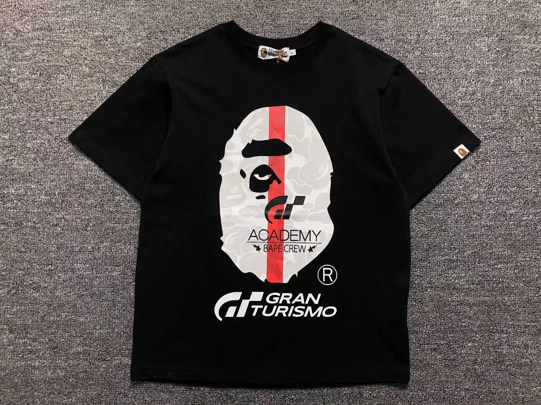 BAPE Black GT Academy Ape Head T-Shirt product photo 6
