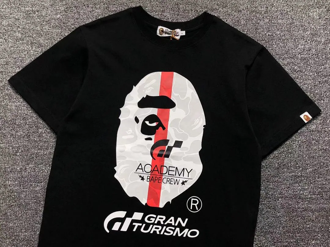BAPE Black GT Academy Ape Head T-Shirt product photo 8