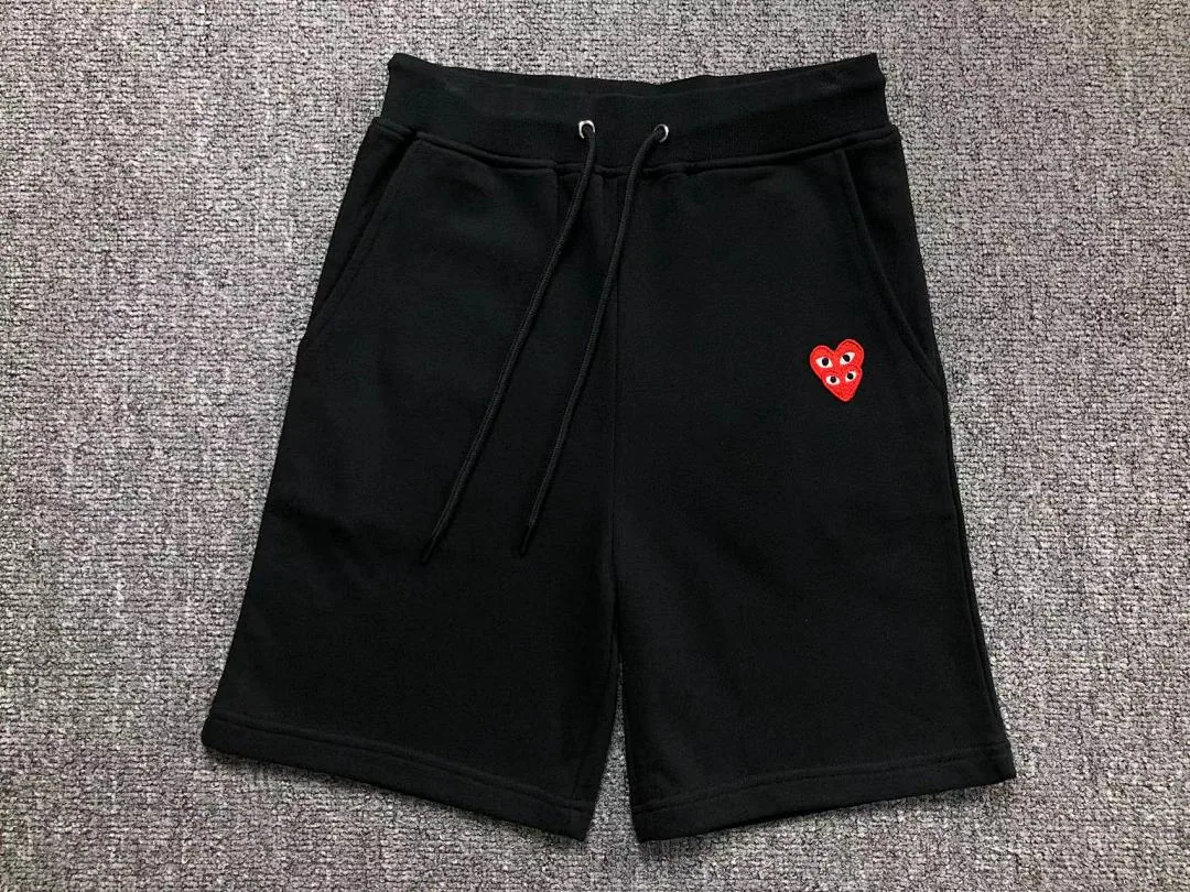 CDG Black Heart Patch Shorts product photo 3