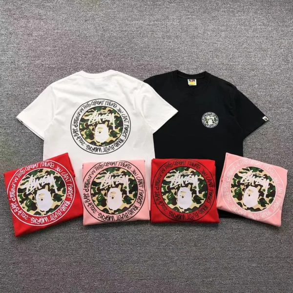 BAPE STUSSY T-Shirt 411183242