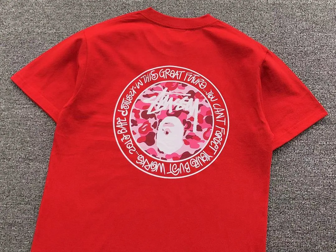 BAPE STUSSY T-Shirt 411181942