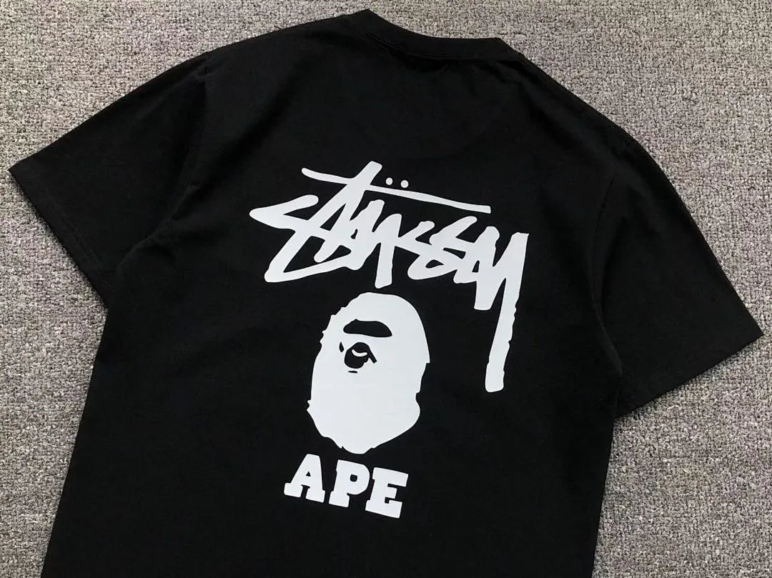 BAPE STUSSY T-Shirt 411182242