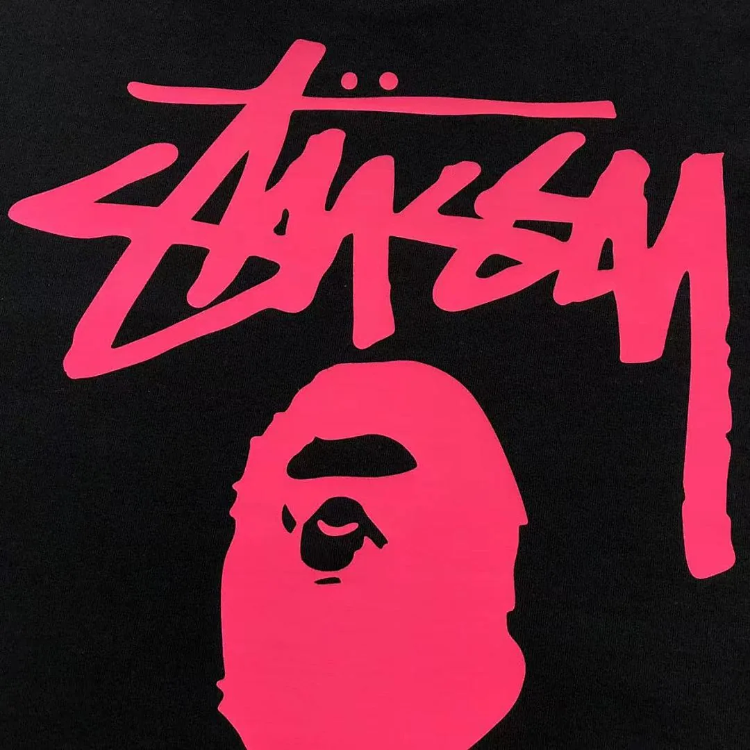 BAPE STUSSY T-Shirt 411182242