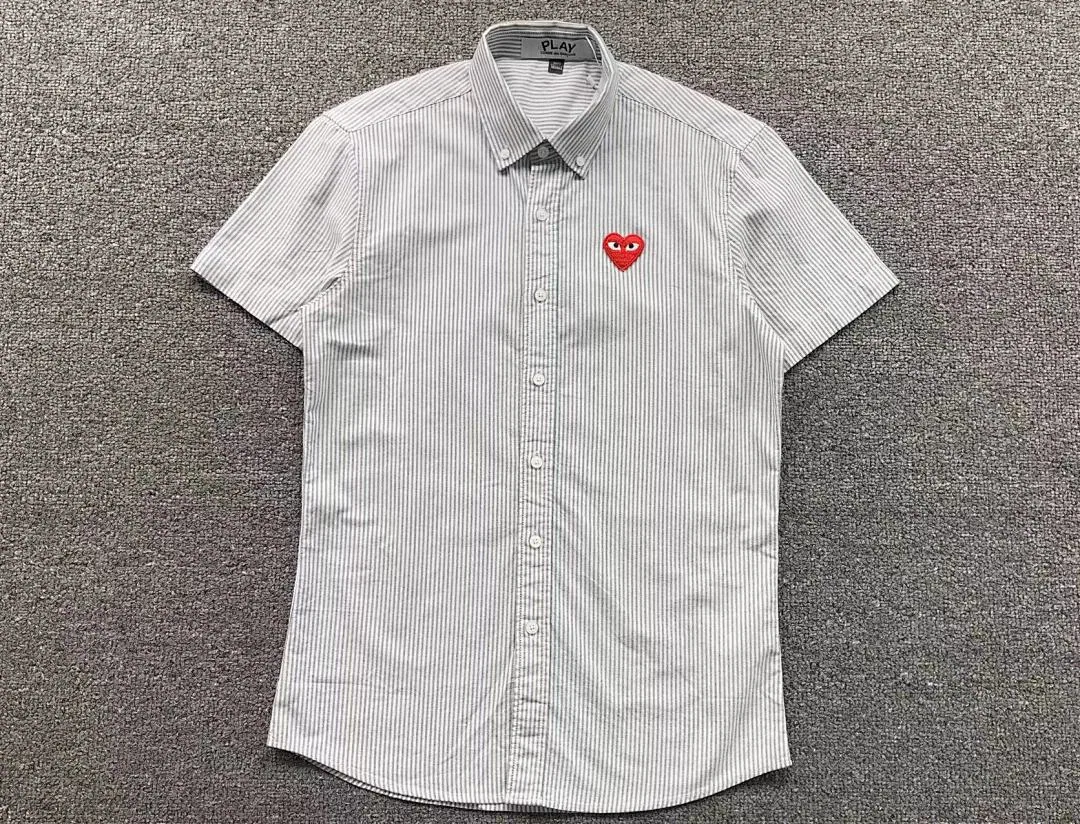 CDG White & Grey Heart Shirt product photo 7