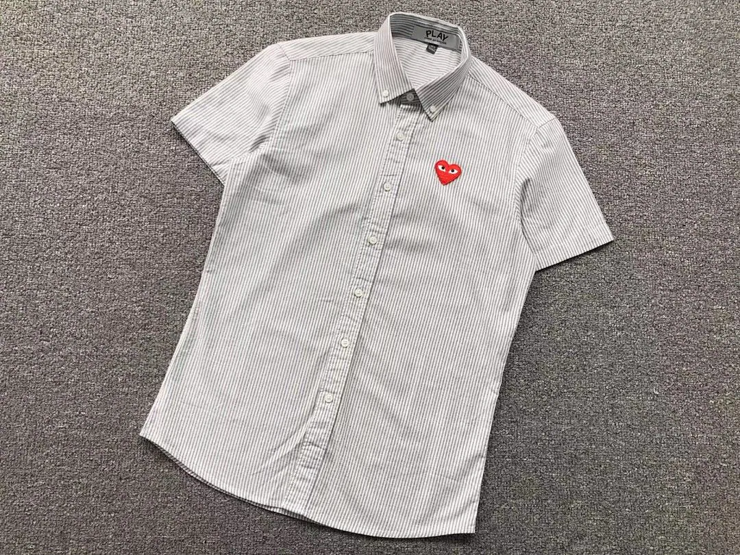 CDG White & Grey Heart Shirt product photo 8