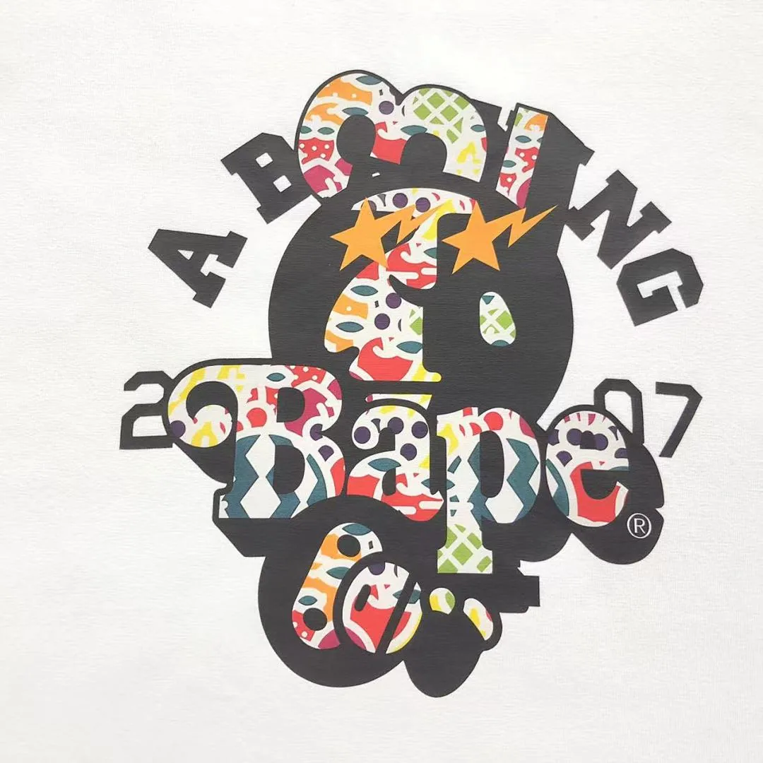BAPE White Graffiti Collage 2007 T-Shirt product photo 1