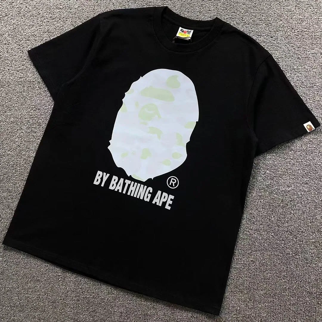 BAPE Black Reflective Ape Head T-Shirt product photo 1