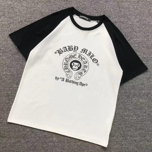 BAPE CHROME HEARTS T-Shirt 1272305177