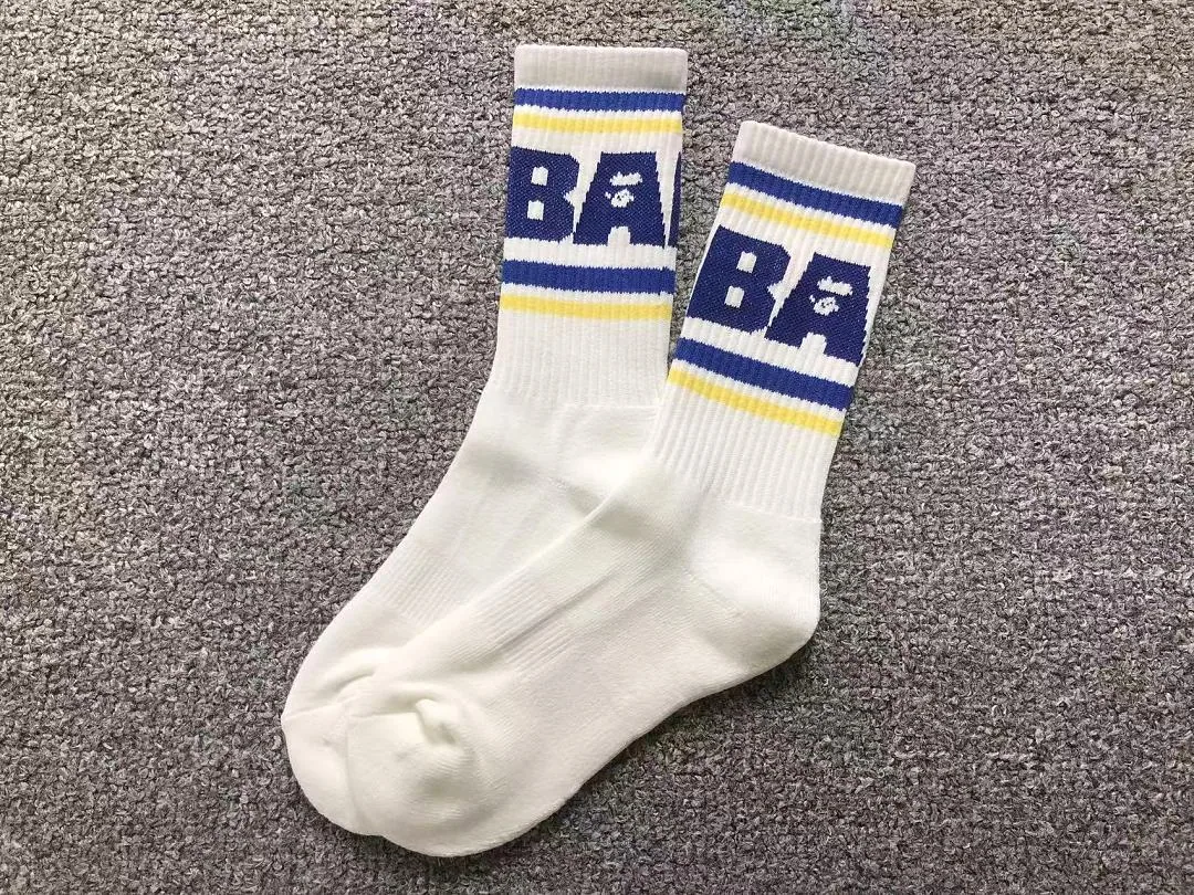 BAPE Multi BAPE Stripe Socks product photo 4