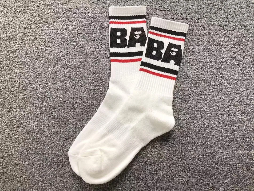 BAPE Multi BAPE Stripe Socks product photo 7