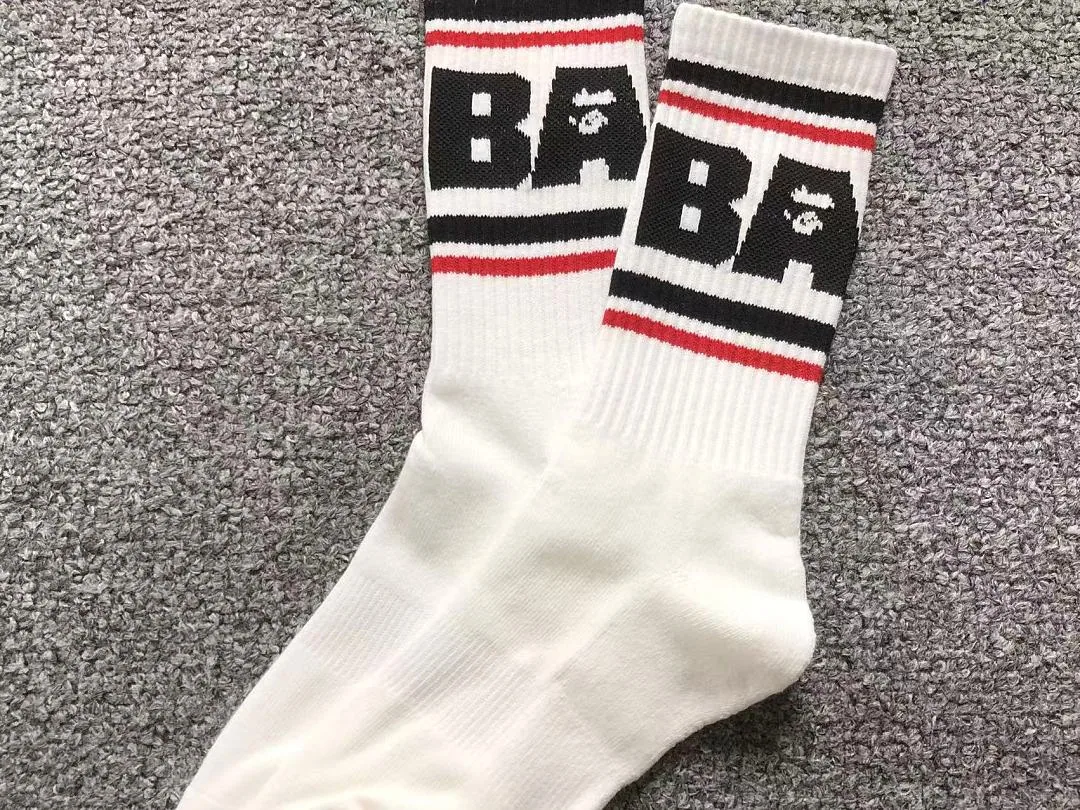 BAPE Multi BAPE Stripe Socks product photo 8