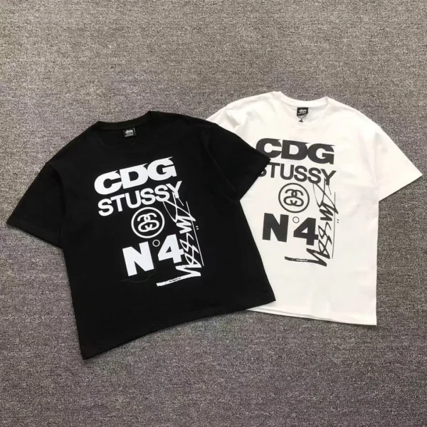 CDG STUSSY T-Shirt 1292638177